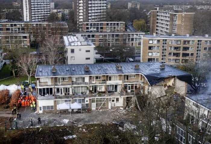 У Гаазі внаслідок вибуху обвалився трьохповерховий будинок